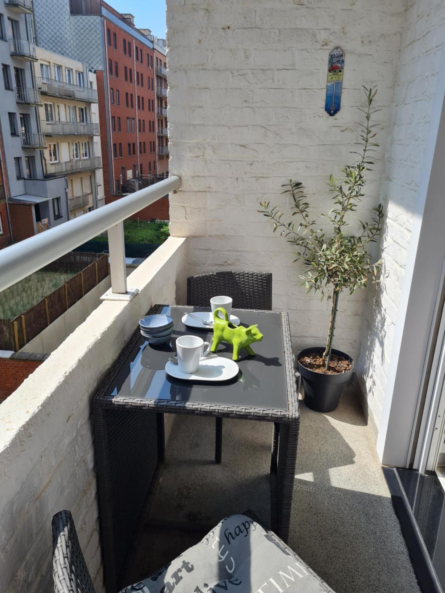 Modern Appartement Met Uniek Zeezicht Koksijde Exterior foto